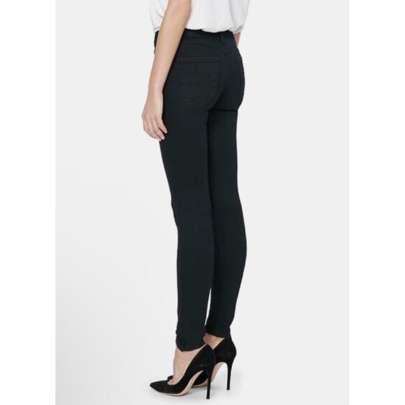 NWT Mother The Looker “Not Guilty” Black Skinny Jeans Women’s 26 - Picture 2 of 7